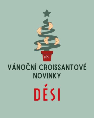 Vánoční croissantové novinky jsou už na e-shopu! 🤩💫 Nadělili jsme vám rovnou 3 nové sady, ať je na Vánoce na co se těšit....
